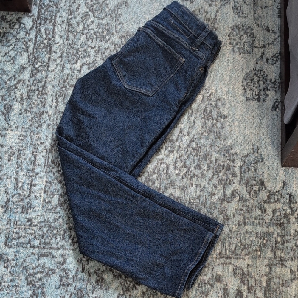 J. Crew Dark Blue Straight Jeans